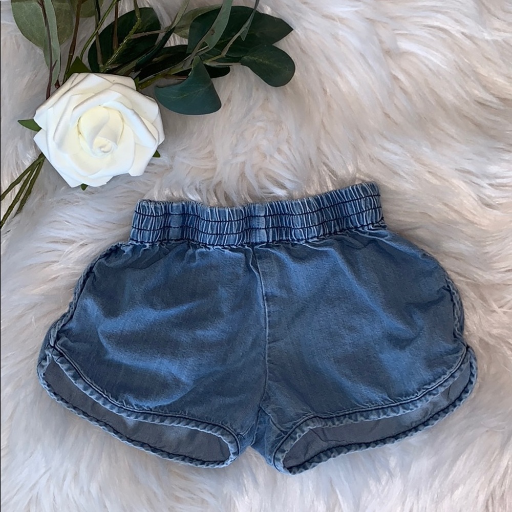 PEEK denim shorts